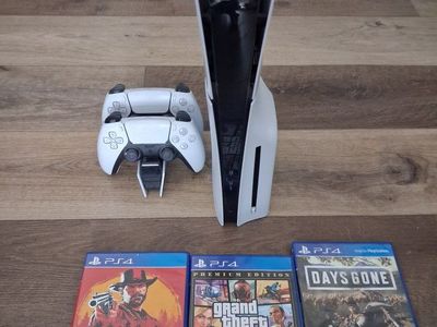 ps5 disc w two controllers