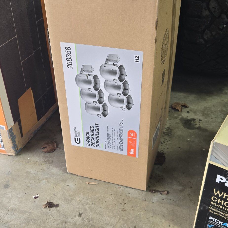 6 inch recessed lights