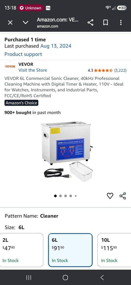 Ultrasonic Cleaner