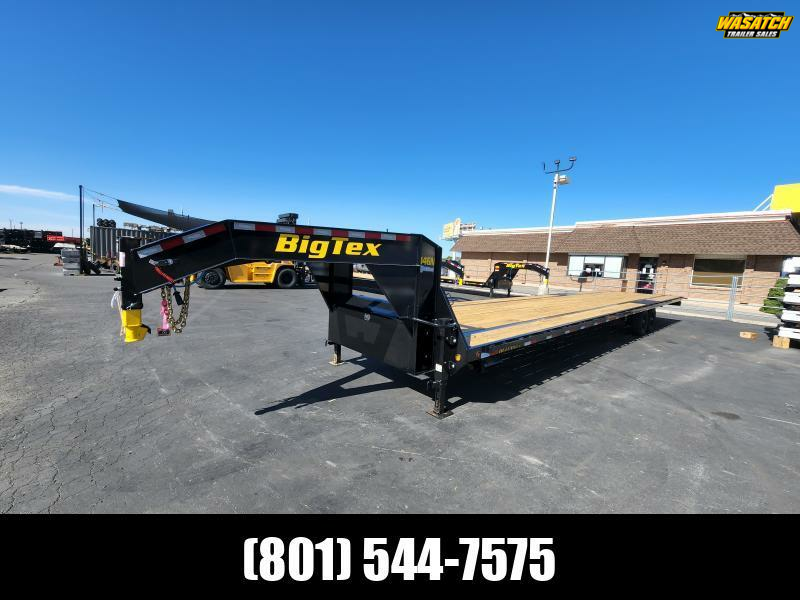 2026 Big Tex Trailers 40 GN with Singles 15.9K WHD Flatbed Trailer