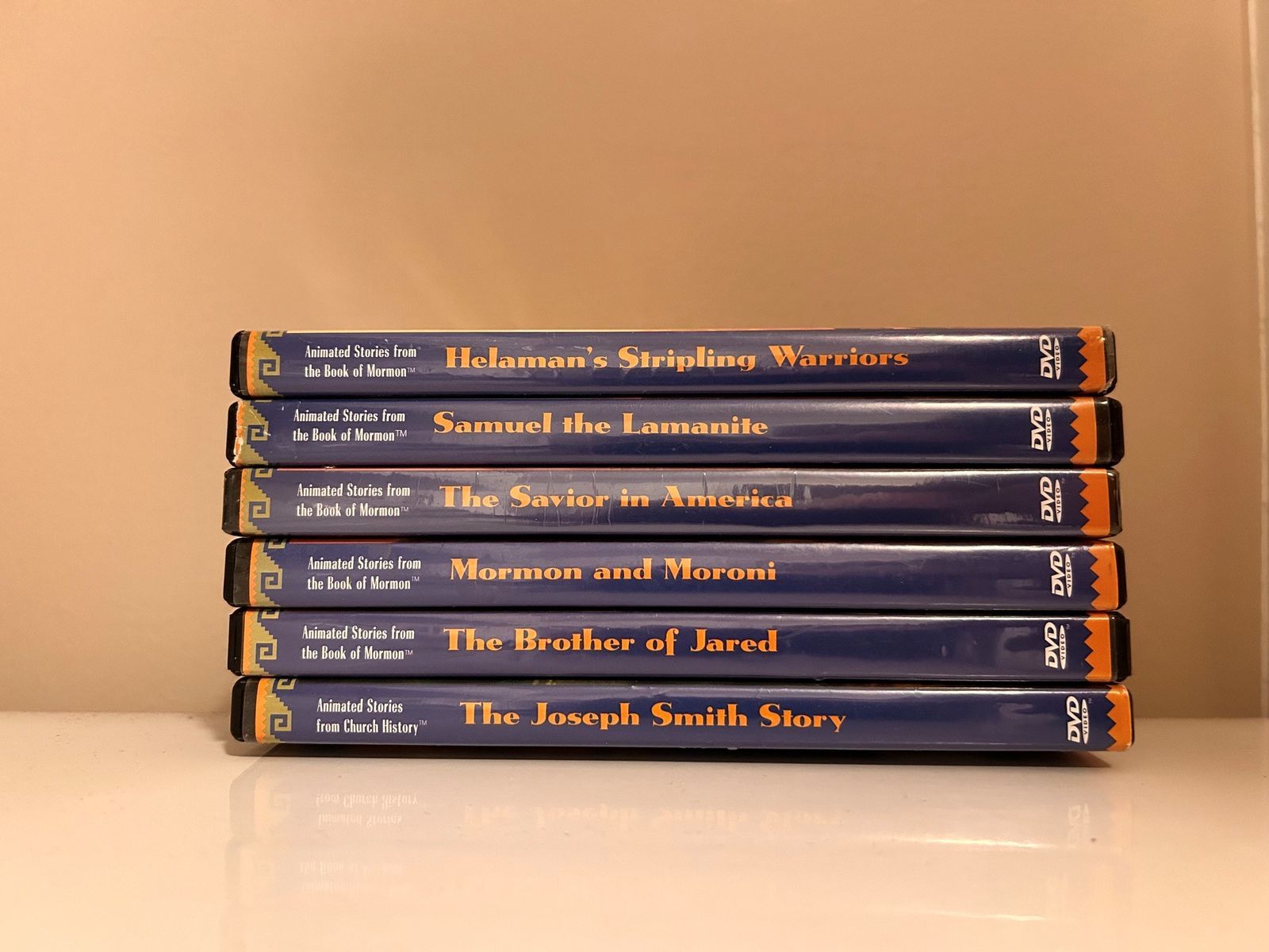 Living Scriptures/Nest Animated Stories from the Book of Mormon - Vol. 2 (Lot of 6 DVDs)