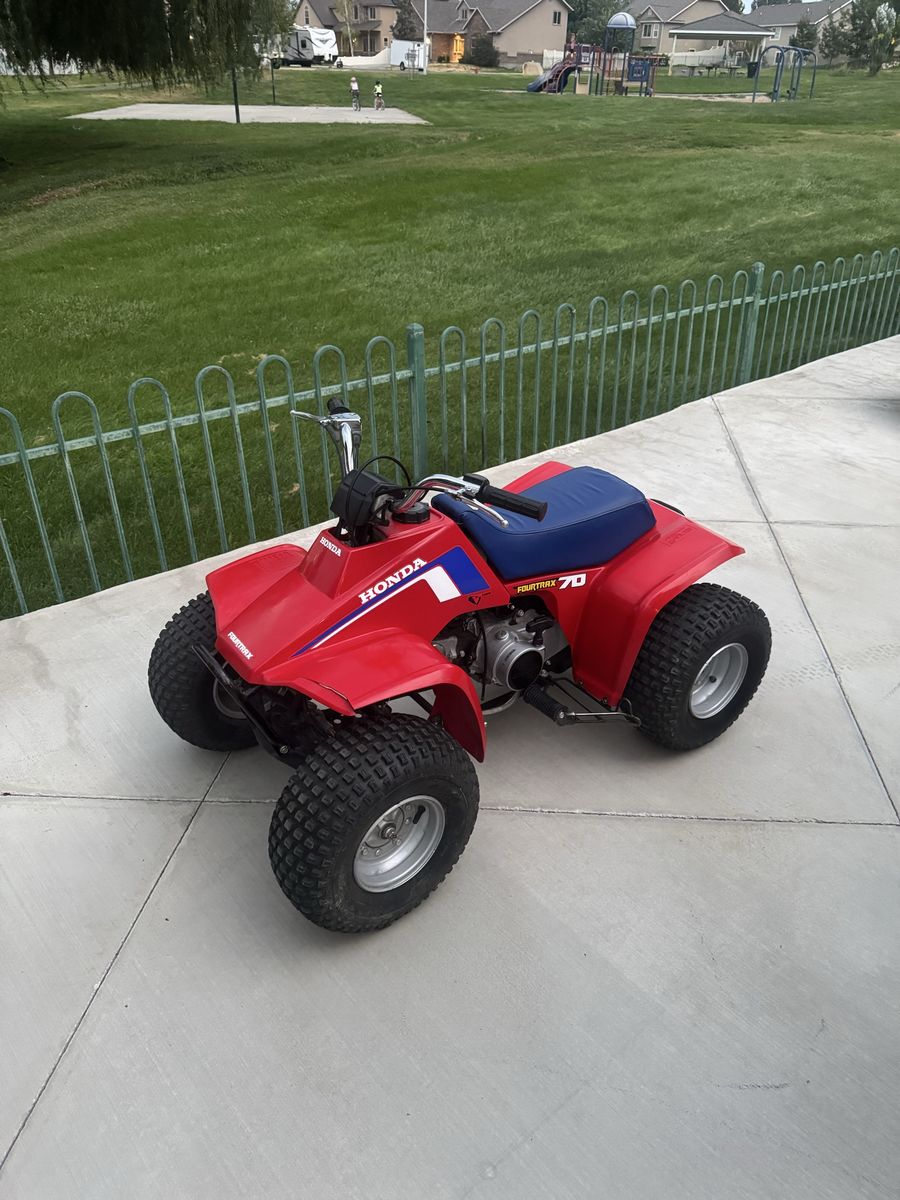 1986 honda fourtrax 70cc 