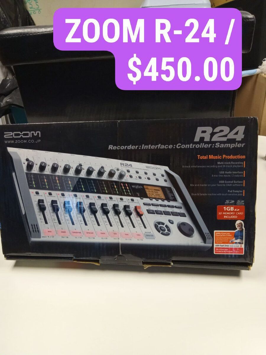 Zoom R24 Recorder/Interface/ Controller/Sampler Pr