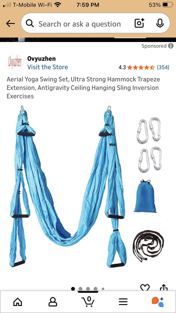 Aerial Yoga Swing Set