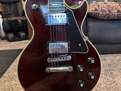 1976 Gibson Les Paul Custom Guitar