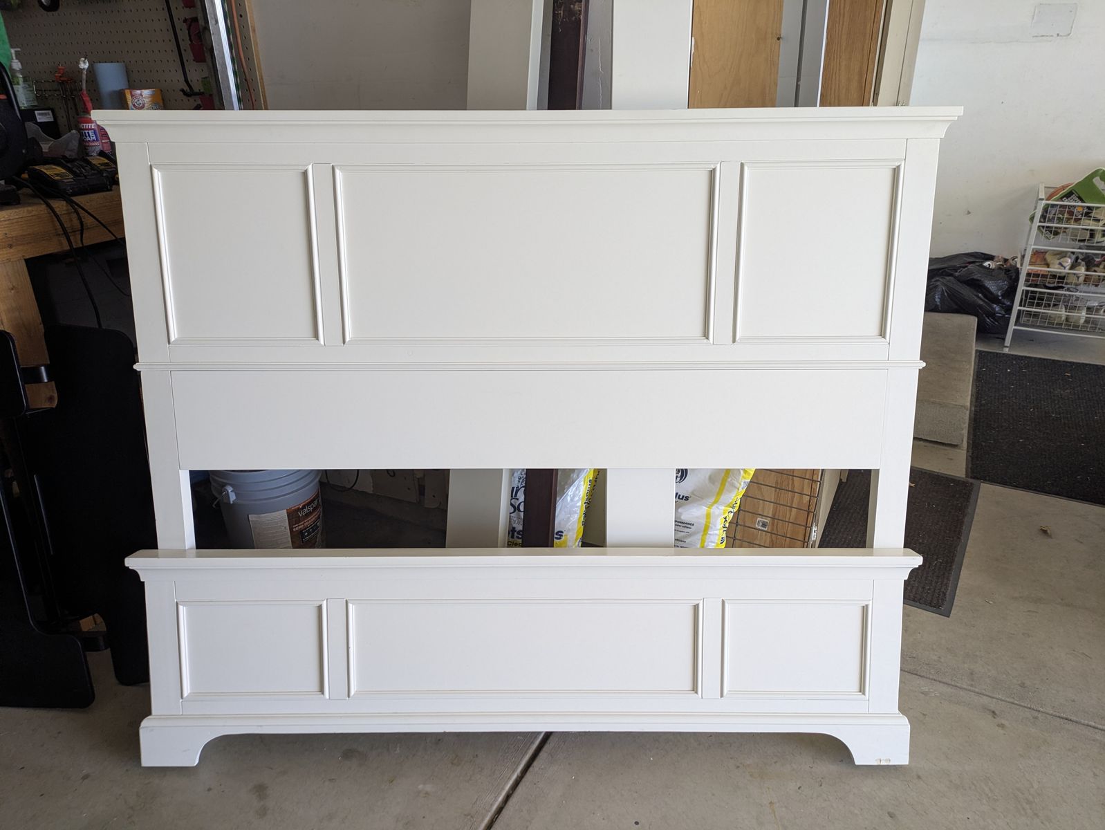 Queen Headboard, Footboard and Rails