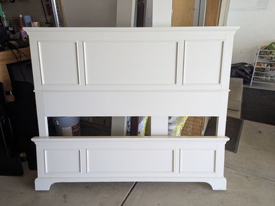 Queen Headboard, Footboard and Rails