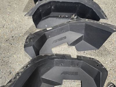 Front and Rear Wheel Well Liners