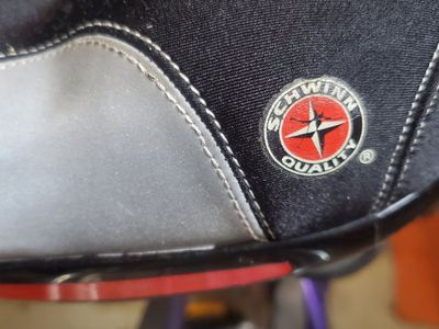 Schwinn Moto Glide Cruiser Bicycle - 4 speed - Purple with helmet