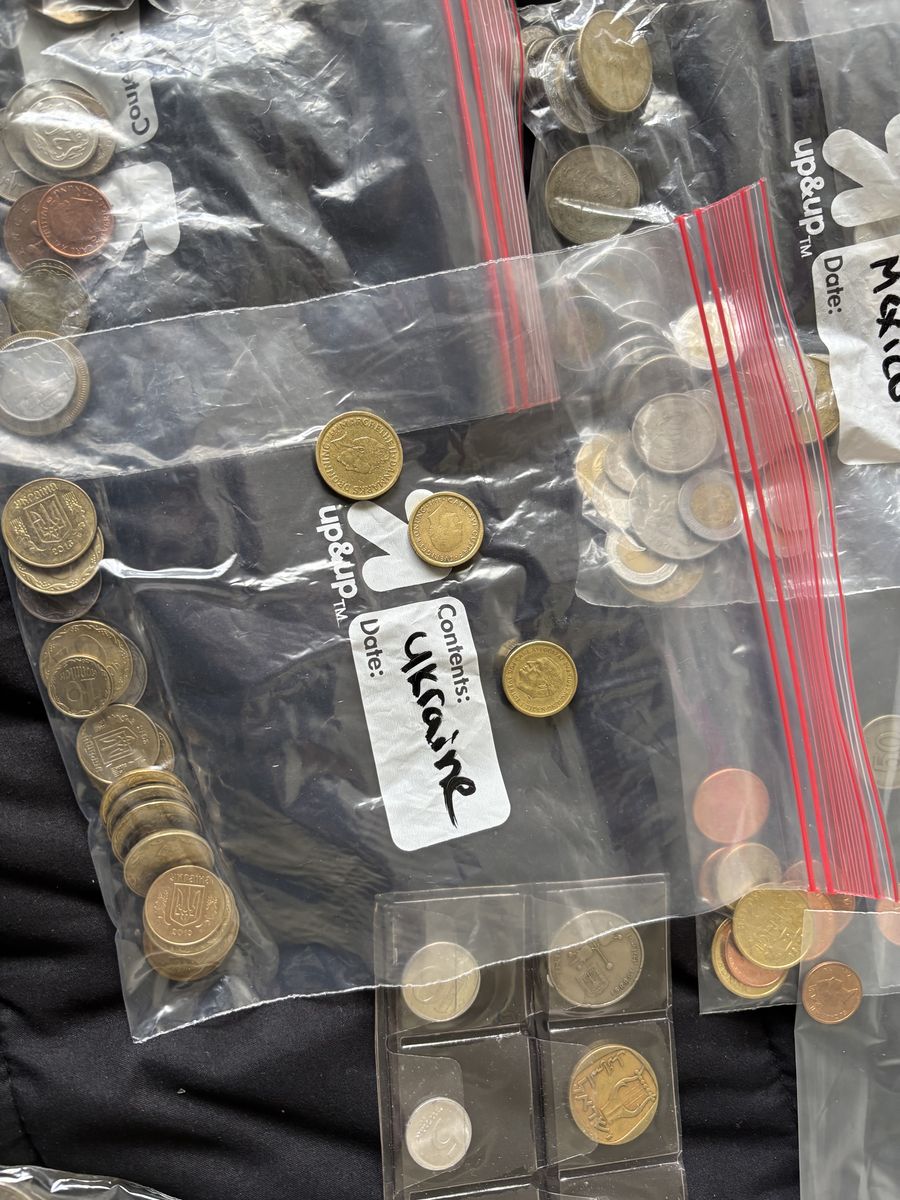 Coins from all over the world