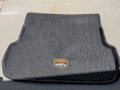 OEM Subaru Wilderness All-Weather Rubber Cargo Trunk Mat Tray