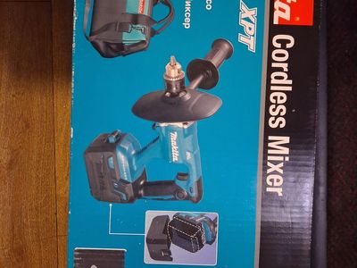 New Makita 36v LXT BL motor cordless mixer