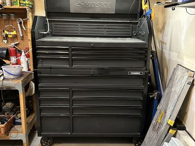 Husky Tool Storage Heavy Duty Rolling Tool Chest.