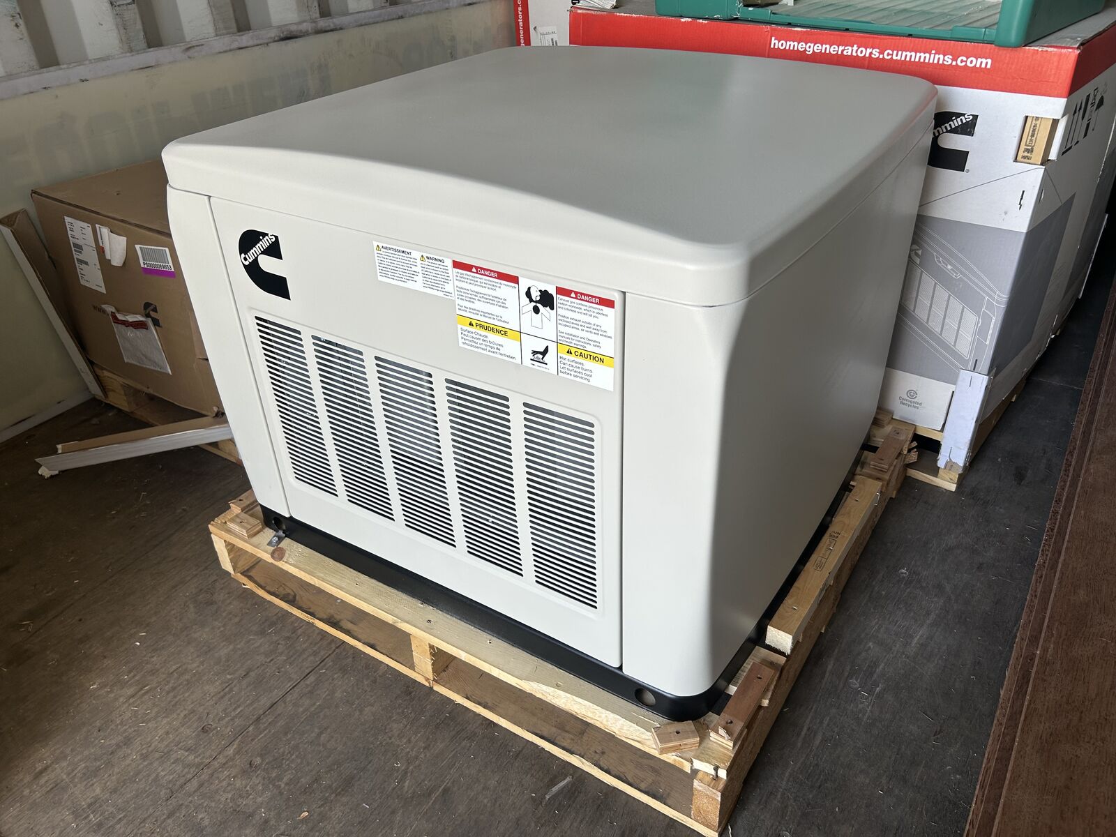 New with warranty! Onan/Cummins home standby generators!