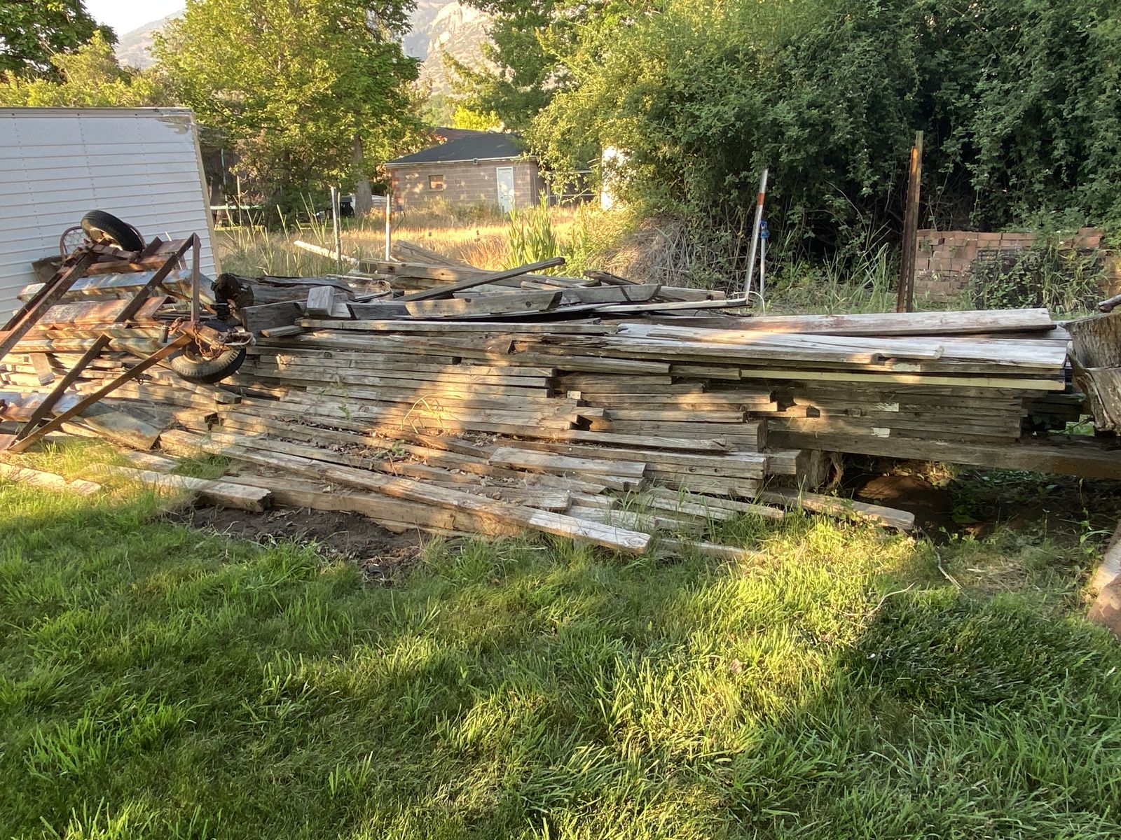 Weathered Lumber