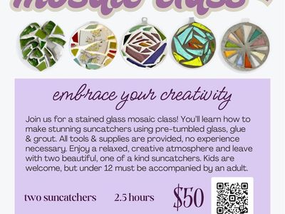 Suncatcher making event