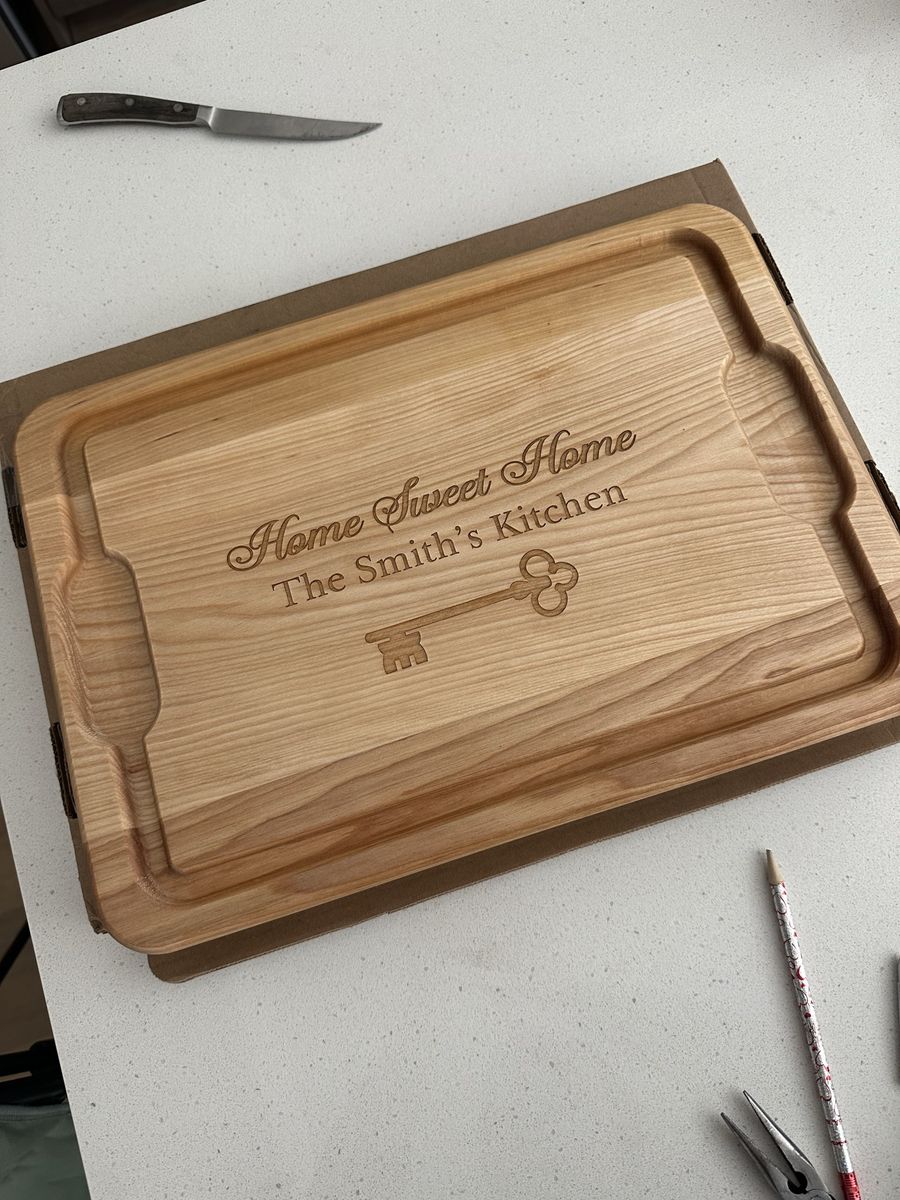Brand New Personalized Smith Cutting Board