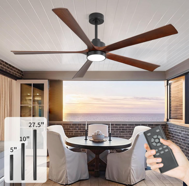 New in box 60" Ceiling Fans with Lights