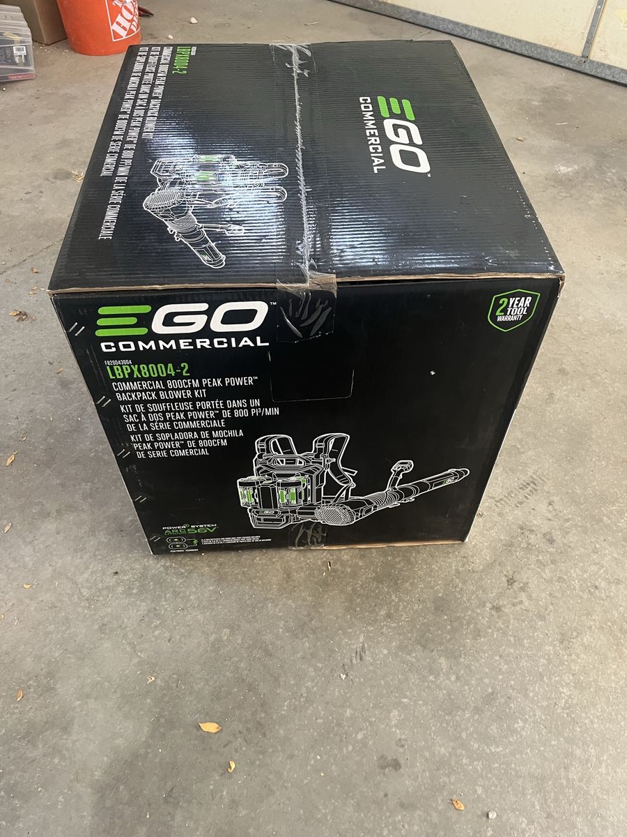 EGO Commercial LBPX8004-2 800CFM Peak Power Backpack Blower Kit