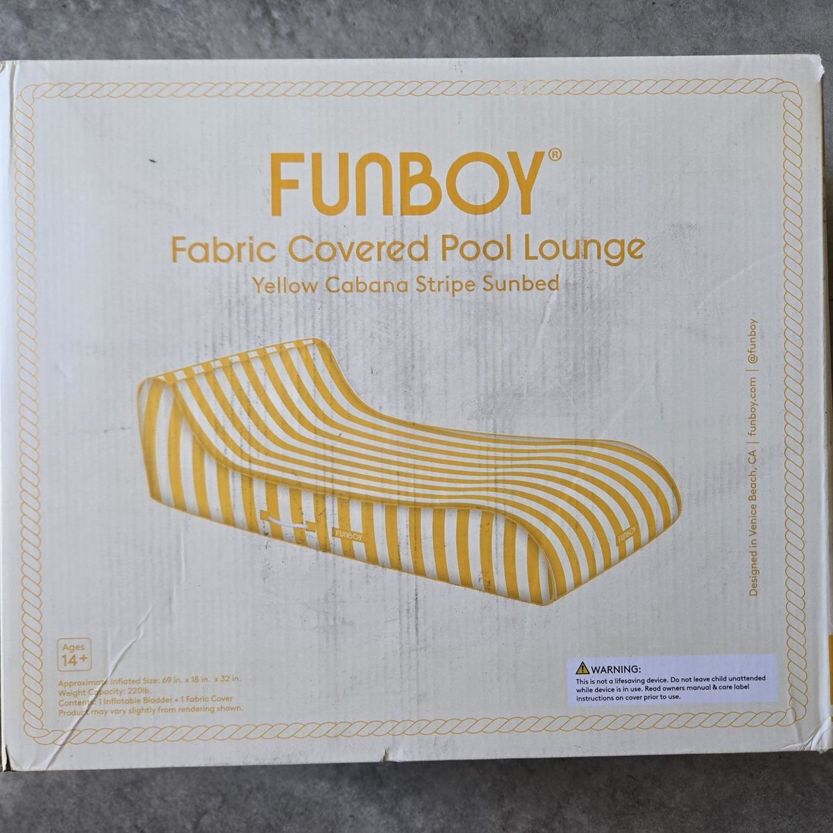 Funboy Fabric Pool Lounge