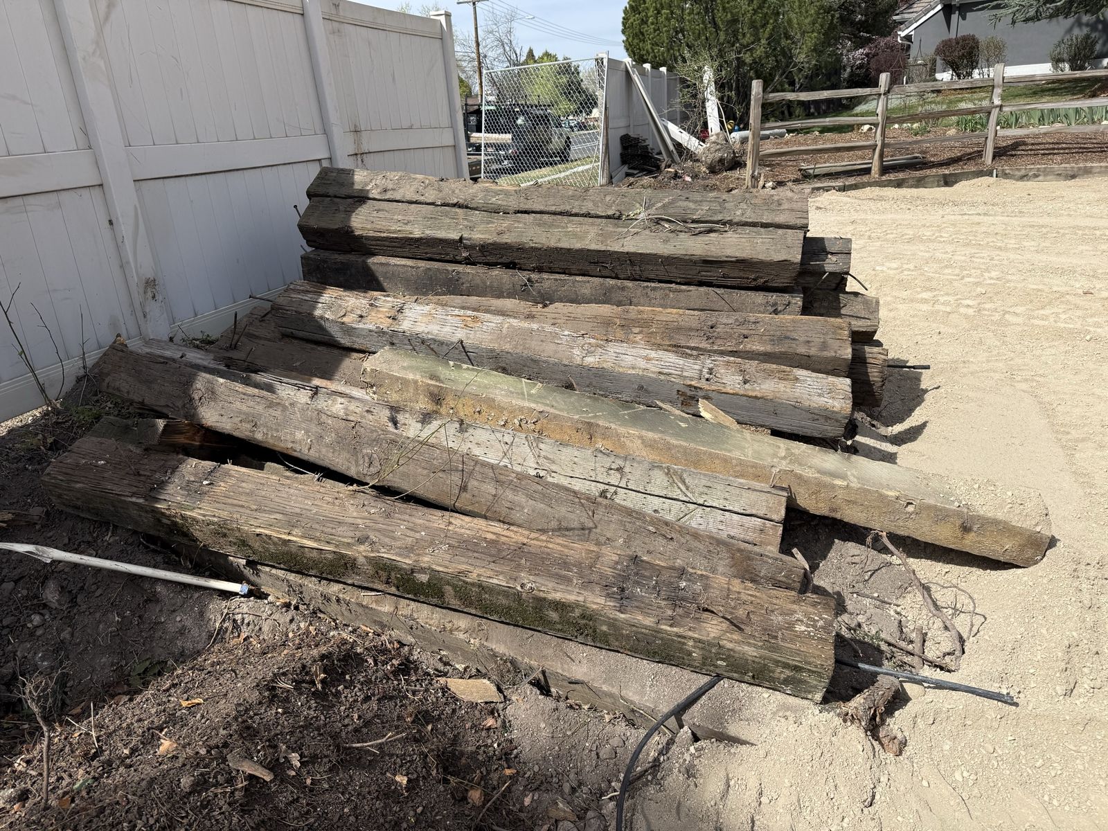 Used Landscape Timbers