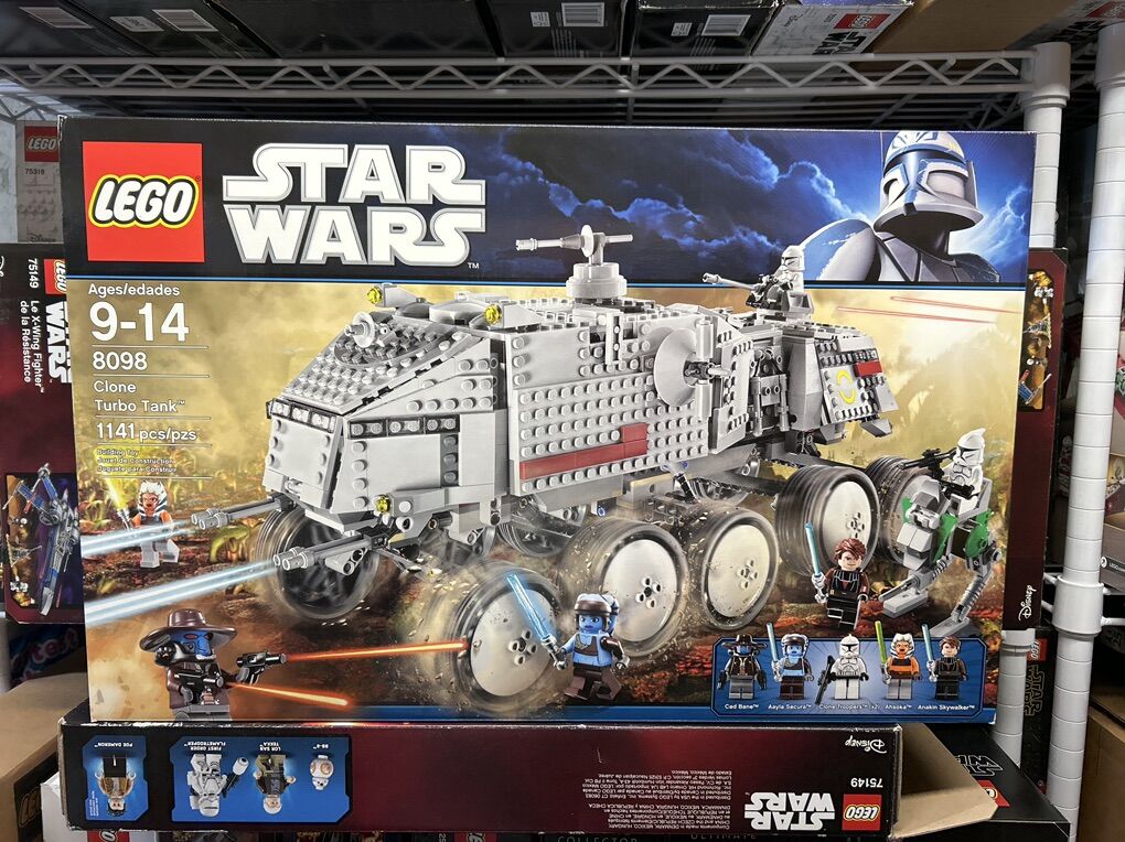 LEGO Star Wars Clone Turbo Tank 8098 NIB