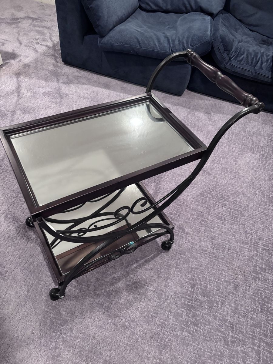 Vintage booze cart / side table $50 OBO