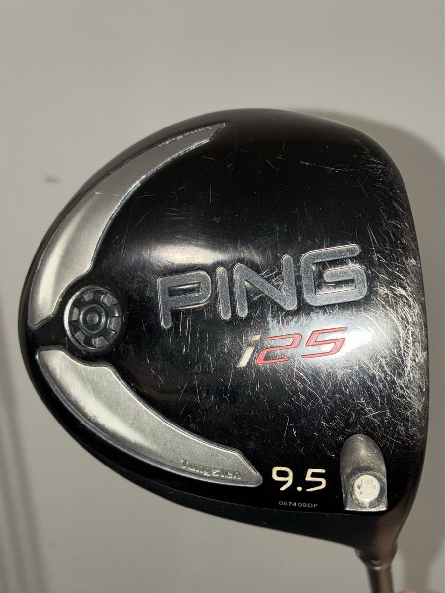 Ping I25 9.5 Loft Driver Graphite Stiff Flex Good