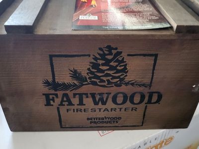 FatWood 12lb Box FireStarter Wood