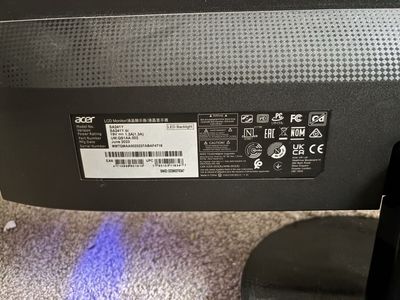 Acer 24 in monitor
