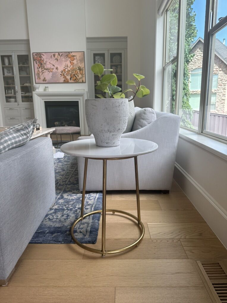 Mcgee And Co MarbLe Round Side Table