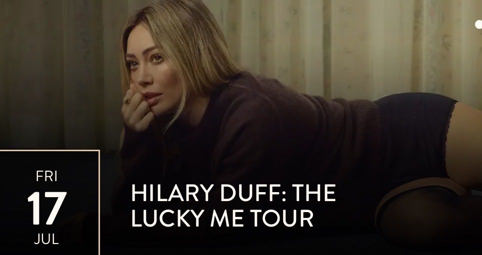 Hilary Duff concert tickets