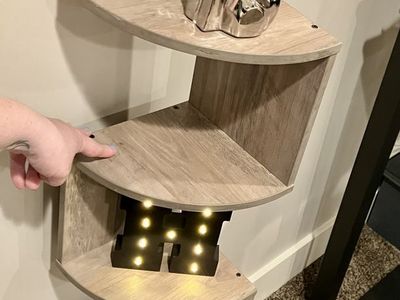 Decorative Wall Mount Corner Shelf