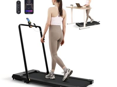 Walking Pad Under Desk, 2 in 1 Portable Folding Treadmill
