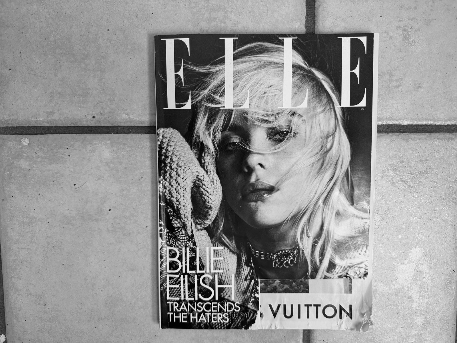 ELLE BILLIE EILISH 2021 Magazine Back Issue