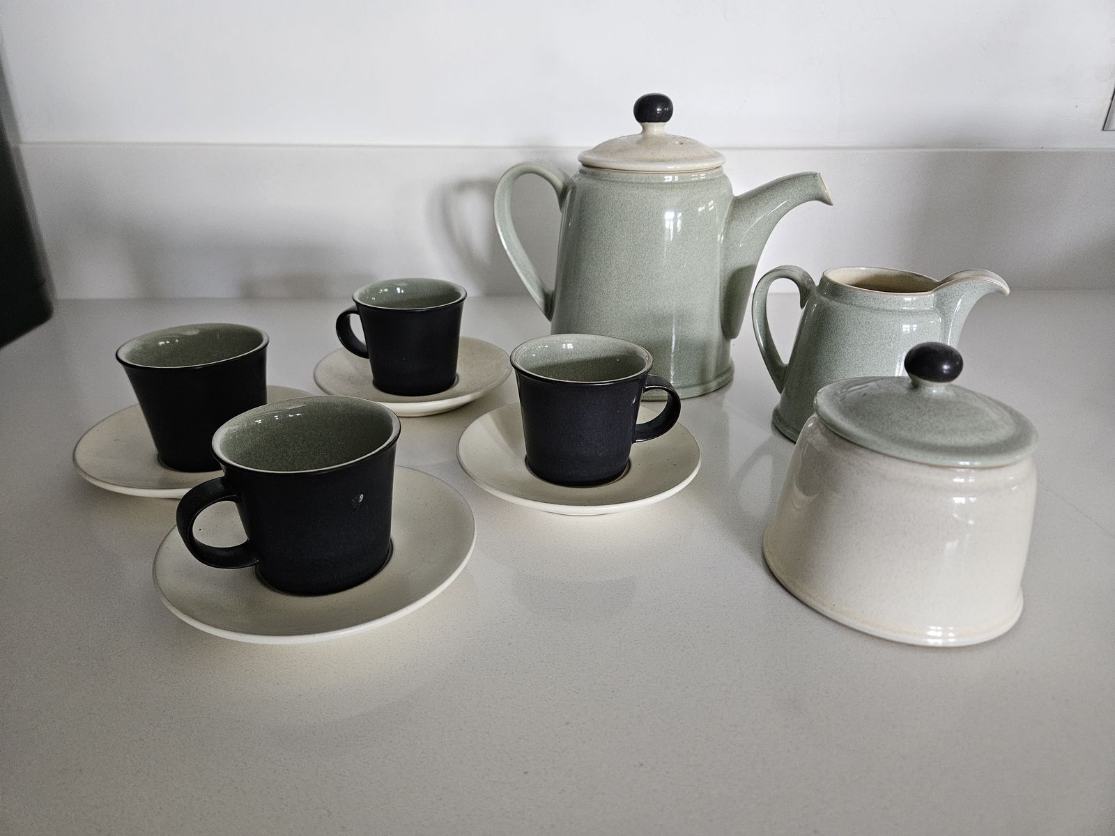 Denby Expresso / Tea Set - Langley - Energy Collection - Made in England