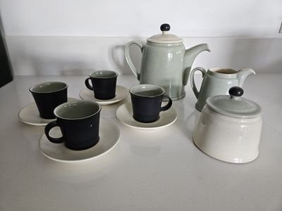 Denby Expresso / Tea Set - Langley - Energy Collection - Made in England
