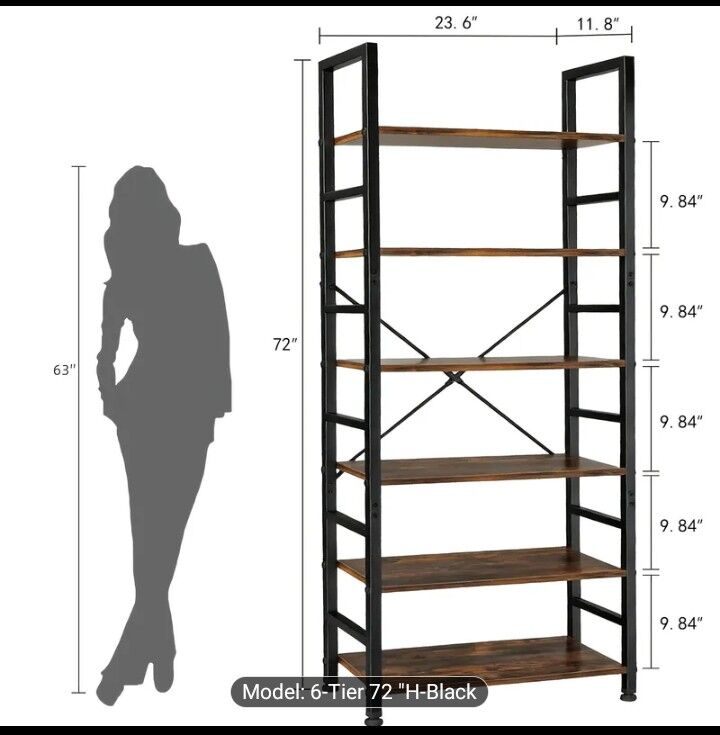 New bookshelf/ storage shelf