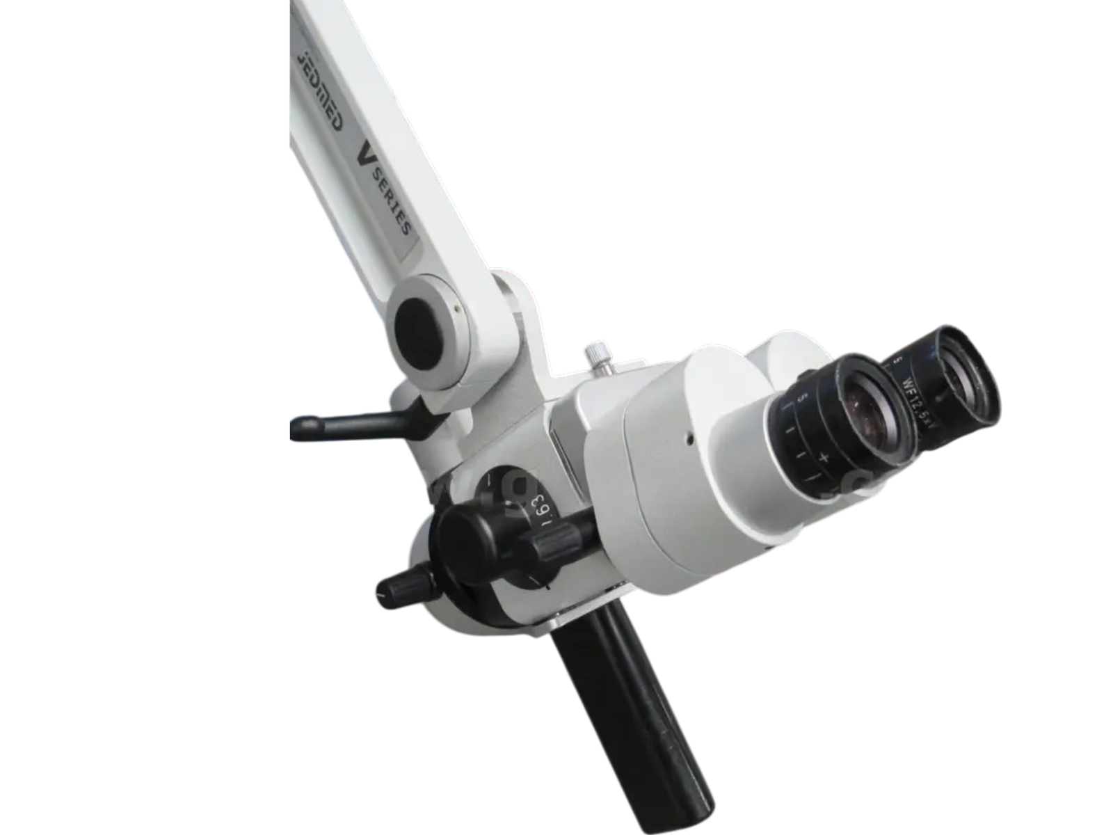 JEDMED Kaps V Series Medical Examination Microscope on Rolling Floor Stand