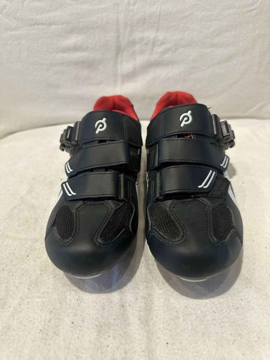 Peloton women’s size 8 black delta cycling shoes