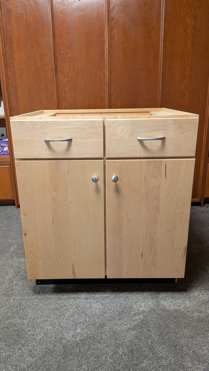 Maple Kitchen base Cabinet