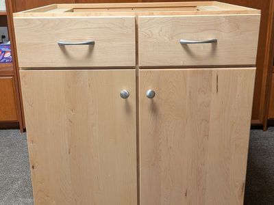 Maple Kitchen base Cabinet