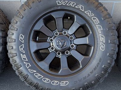 Ram Power Wagon Wheels + Goodyear Wrangler Tires