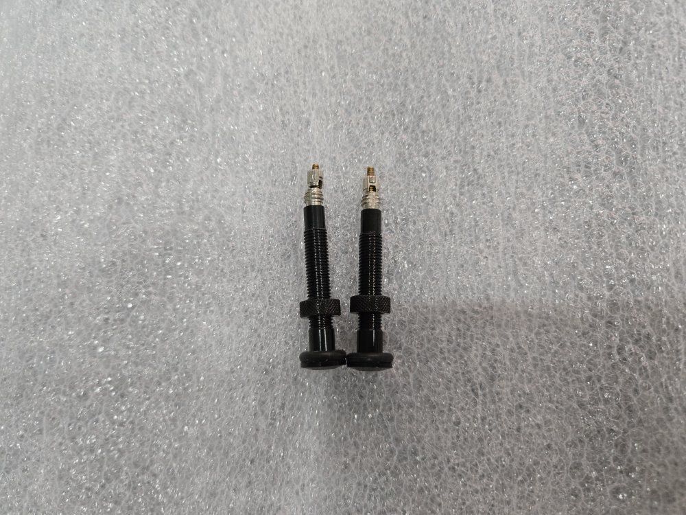 Tubeless bike valves