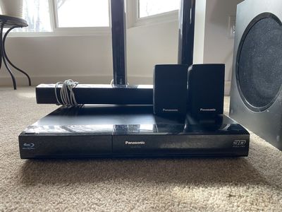 Panasonic surround sound system and audio receiver- WORKS GREAT!