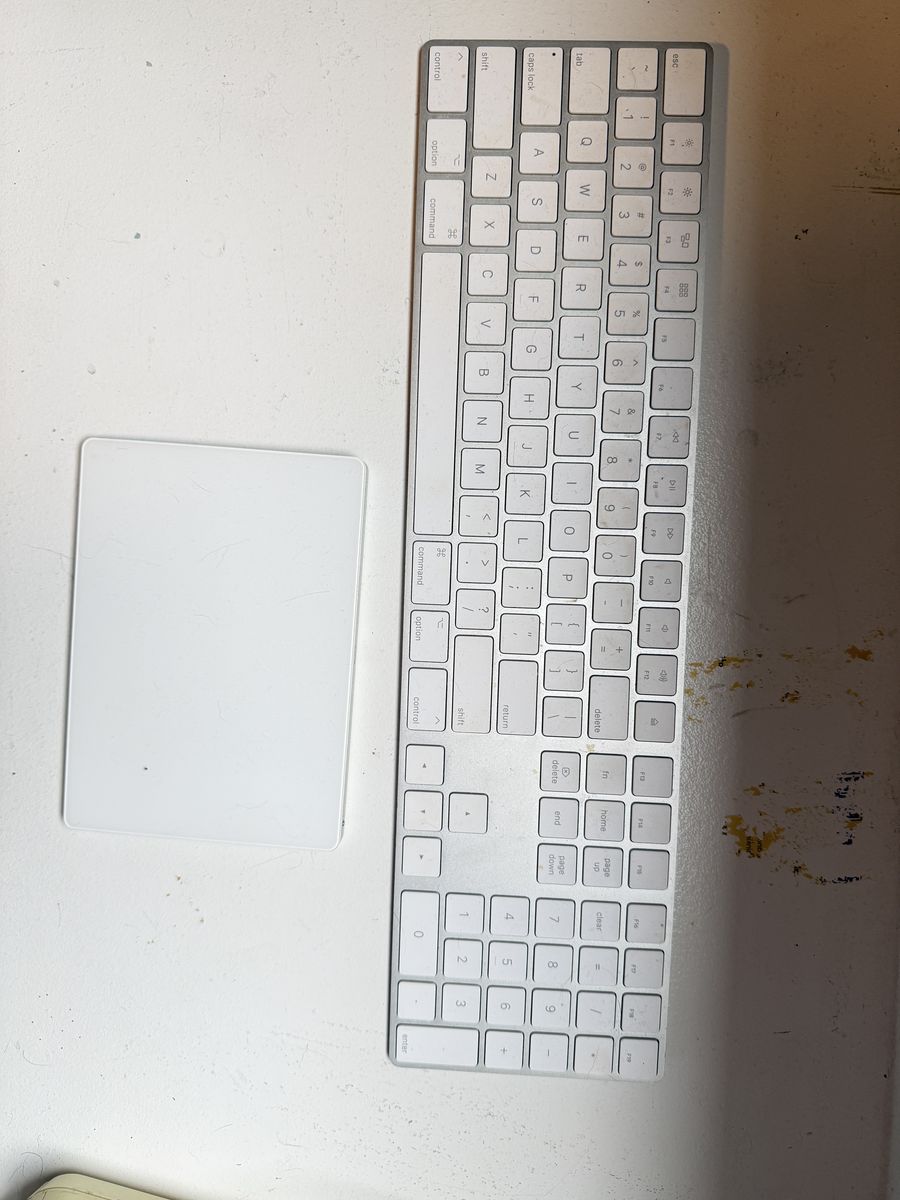 Apple Keyboard and Trackpad