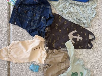Okie Dokie, Absorba, Faded Glory Baby Boy Clothes Lot 3-24 month