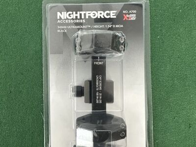 Nightforce 34mm ultra mount