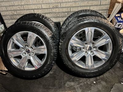 20 Ford F-150 Platinum Wheels and Tires 6x135