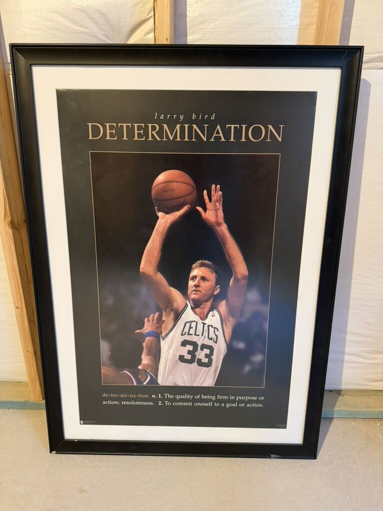 Larry Bird Motivational Poster
